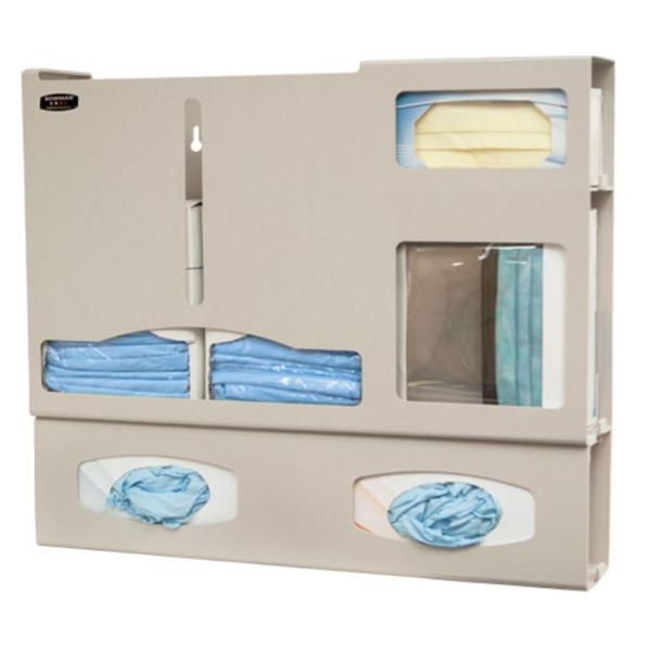 Organizer Protective Apparel Beige Quartz ABS Plastic Ea